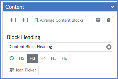 Rather than editing the text that populates within the Rich Content Editor (RCE), you can edit the text directly in the DesignPLUS sidebar. In the "Content" panel that appears in the DesignPLUS sidebar, fill in the information about your page. Any information you add to this text field will automatically populate on your page within the RCE.