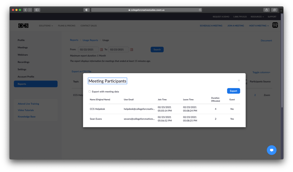 How Do I See Who Was At My Zoom Meeting? Teaching & Learning