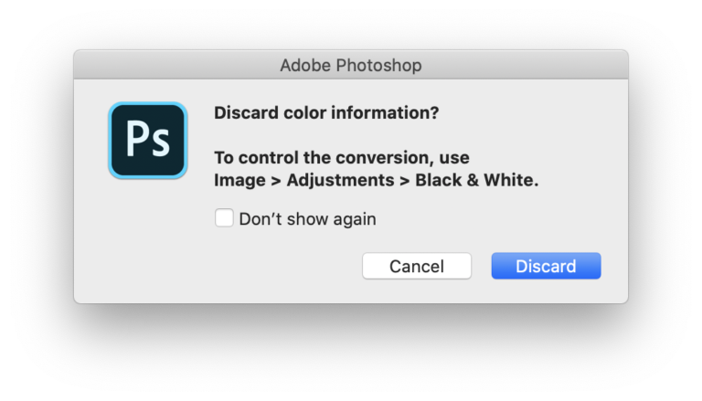 Convert Color to Grayscale in Photoshop – Imaging Center