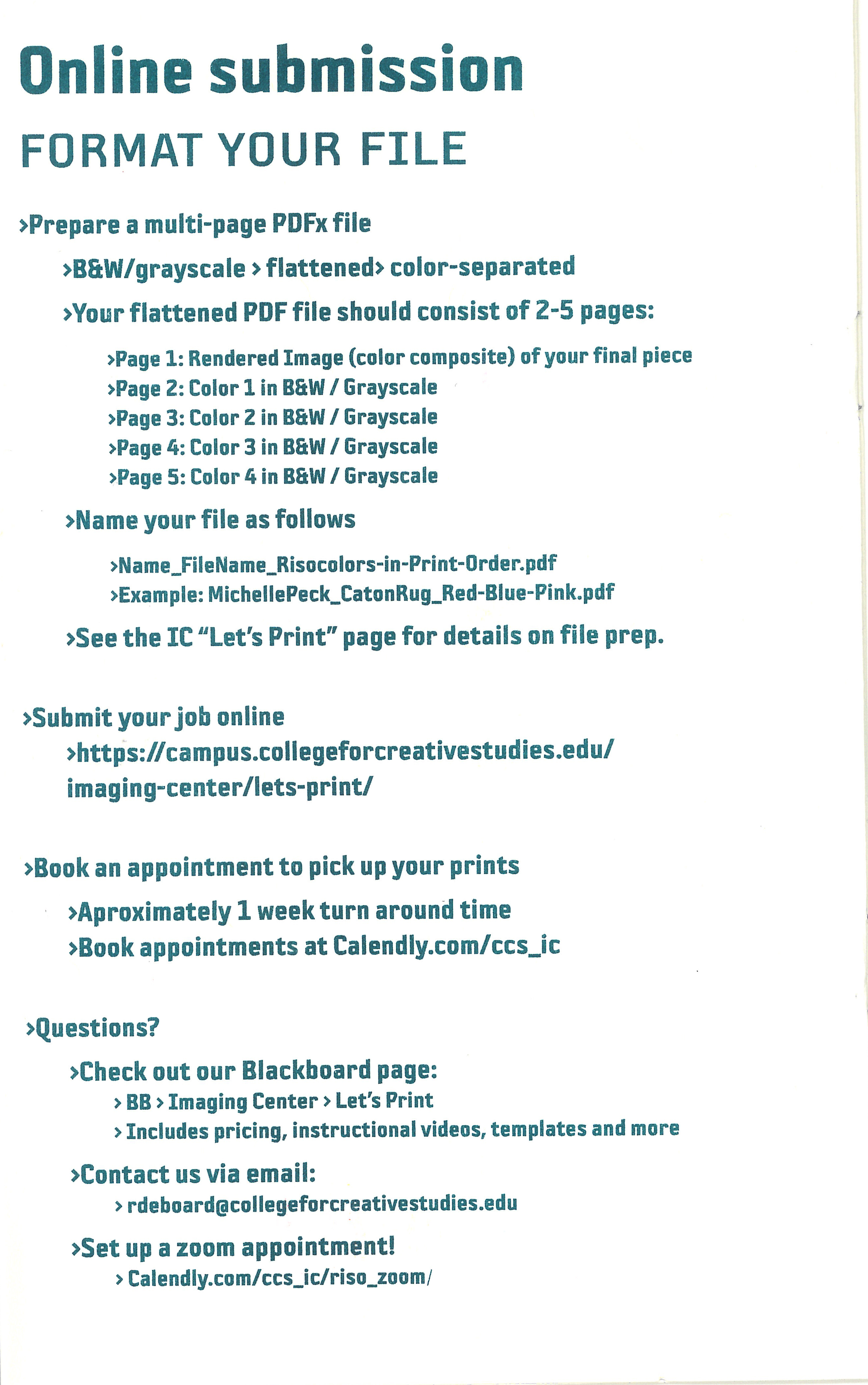 IC Main Guide - Page 3 - Imaging Center