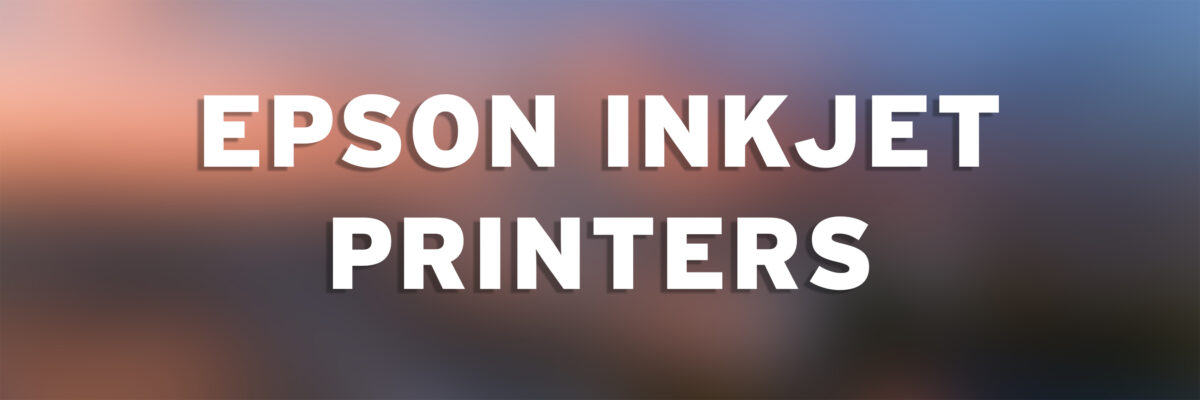 General Information about Inkjet & Plotter Printing