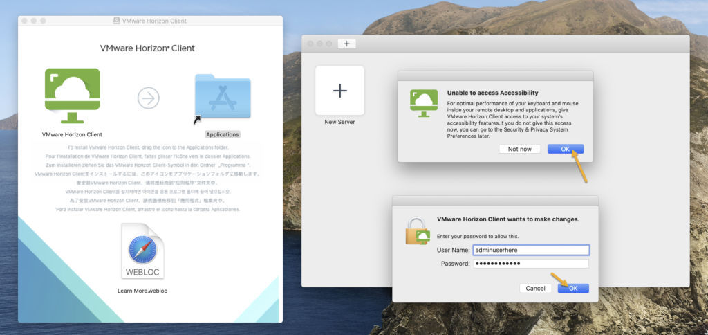 vmware horizon 4.9 mac