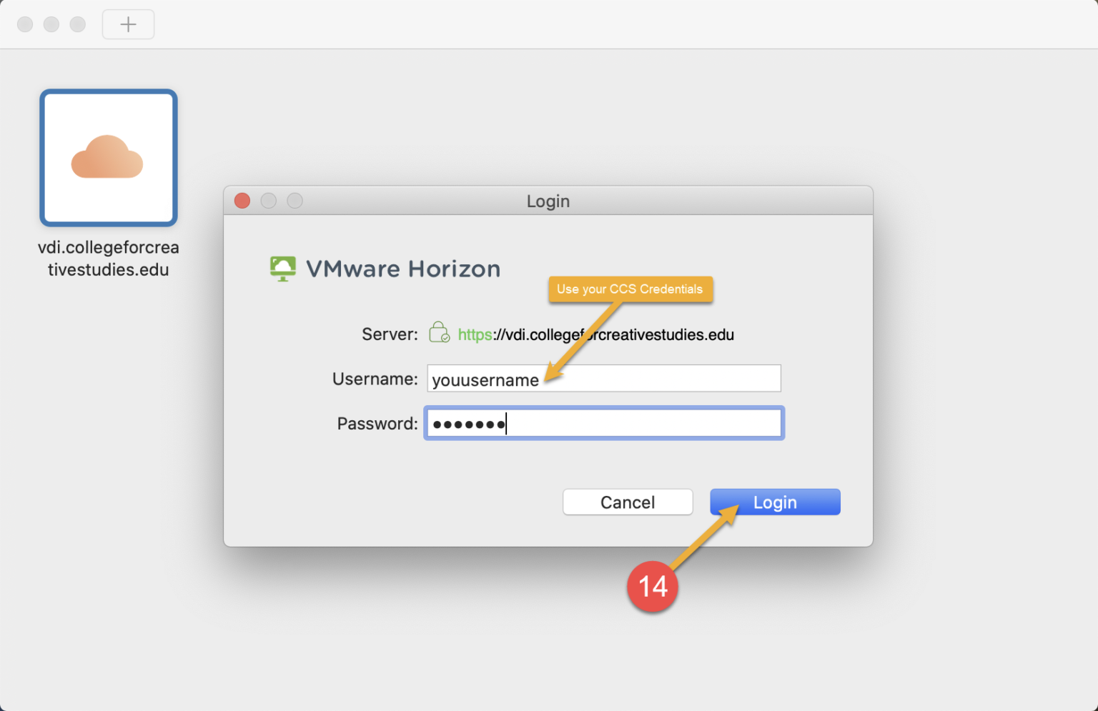 vmware horizon client for mac m1