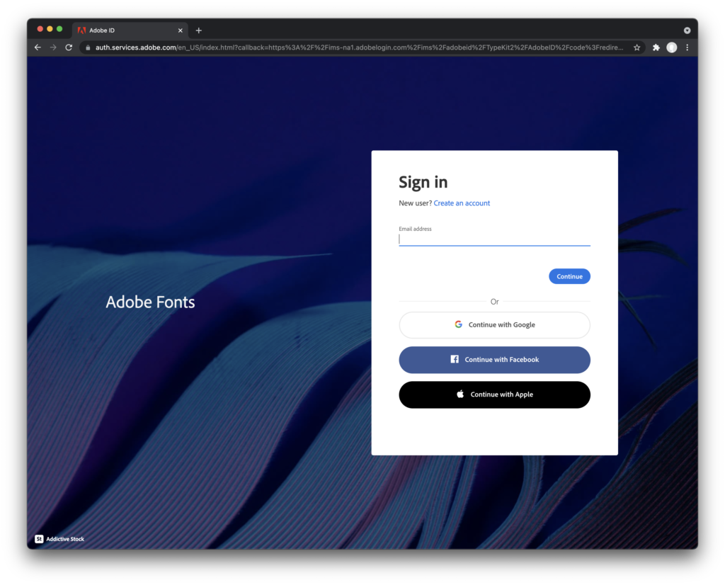 where to put google font on a mac for adobe