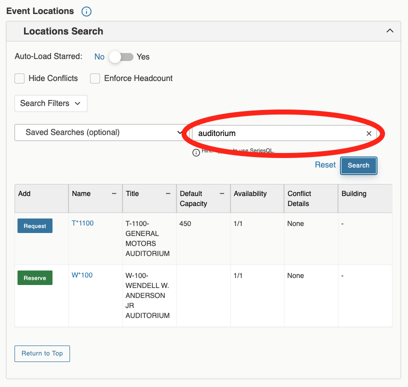 Create an Event in 25Live – Information Technology Services